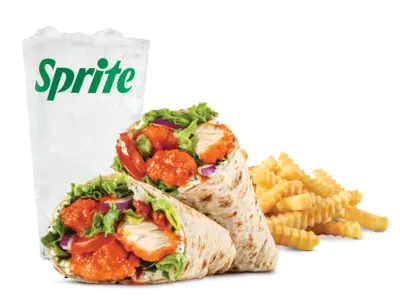 Crispy Buffalo Chicken Wrap Meal