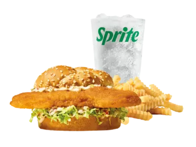 Crispy Fish Sandwich Meal