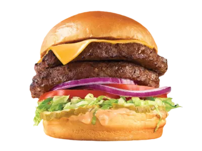 Double Deluxe Burger